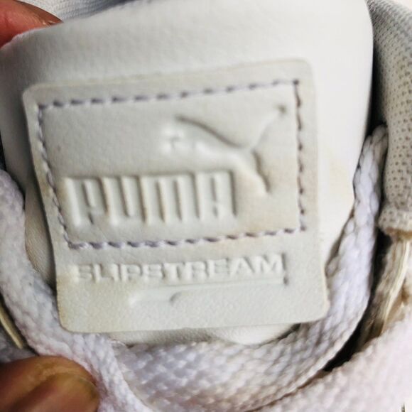 PUMA SLIPSTREAM SNEAKER WOMEN'S WHITE SIZE 5.5 LACE UP - Picture 7 of 8